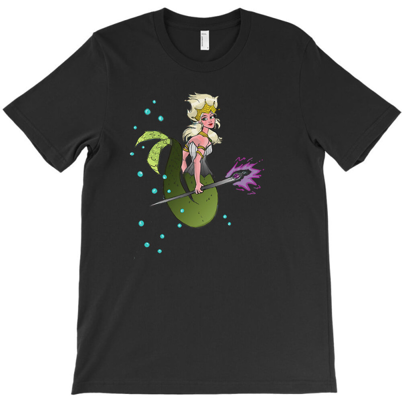 Mermaid With Green Tail Atlantean Sea T-shirt | Artistshot