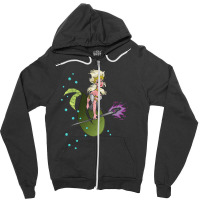 Mermaid With Green Tail Atlantean Sea Zipper Hoodie | Artistshot