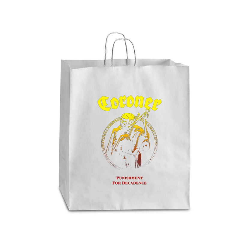 Coroner Punishment For Decadence Queen Paper Bag - 16 X 6 X 19 1/4 | Artistshot