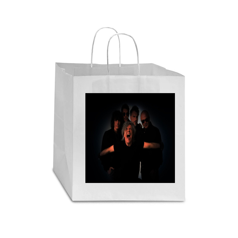 Indochine - French Pop Rock And New Wave Star Paper Bag - 13 X 7 X 13 | Artistshot