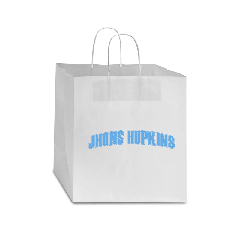 Classy Johns Hopkins Design Star Paper Bag - 13 X 7 X 13 | Artistshot