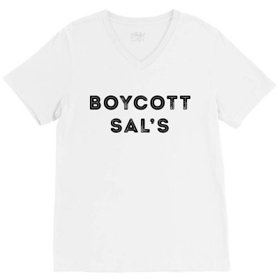 Boycott Sals V-neck Tee Designed By Jordan Shop