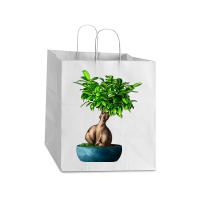 Ficus Ginsenge Take Out Paper Bag - 14 X 10 X 15 1/2 | Artistshot