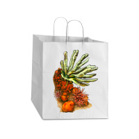 Coral Reef Take Out Paper Bag - 14 X 10 X 15 1/2 | Artistshot