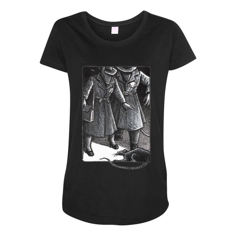 Maus History Book Maternity Scoop Neck T-shirt by ngopidu | Artistshot