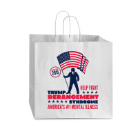 Help Fight Trump Derangement Syndrome Funny Pro Trump T Shirt Vogue Paper Bag - 16 X 6 X 12 | Artistshot