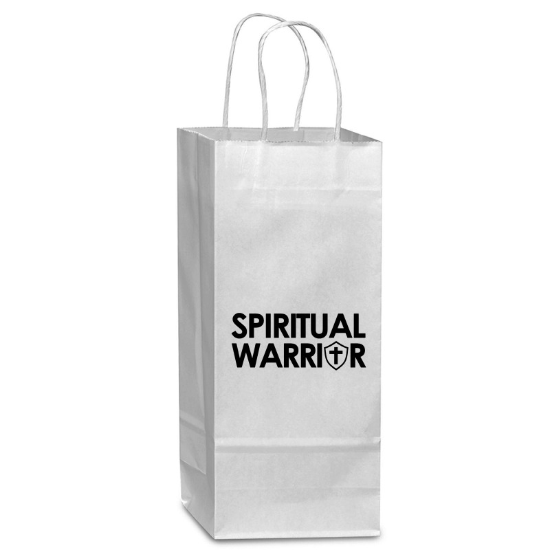 Spiritual Warrior Wine Paper Bag - 5 1/2 X 3 1/4 X 13 | Artistshot