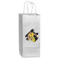 Austin Reaves Stripes Wine Paper Bag - 5 1/2 X 3 1/4 X 13 | Artistshot