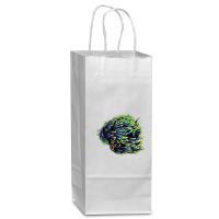 Sea Coral Wine Paper Bag - 5 1/2 X 3 1/4 X 13 | Artistshot