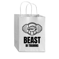 Father Son Matching Bodybuilding Cub Paper Bag - 8 X 4 1/2 X 10 1/4 | Artistshot