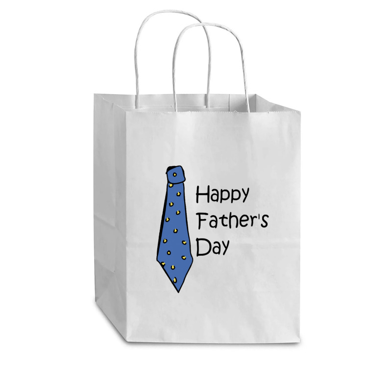 Happy Father's Day Cub Paper Bag - 8 X 4 1/2 X 10 1/4 | Artistshot