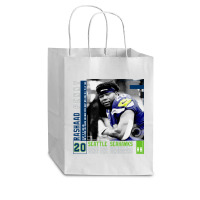 Rashaad Penny Football Cub Paper Bag - 8 X 4 1/2 X 10 1/4 | Artistshot