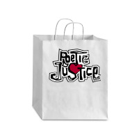 Womens Poetic Justice From Old School Hiphop V Neck T Shirt Debie Paper Bag - 10 X 5 X 13 | Artistshot