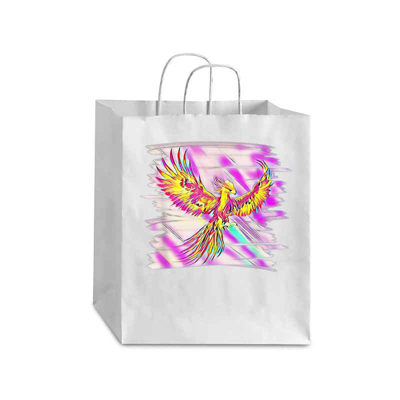 Phoenix From The Ashes Mythical Fire Bird Phoenix T Shirt Debie Paper Bag - 10 X 5 X 13 | Artistshot