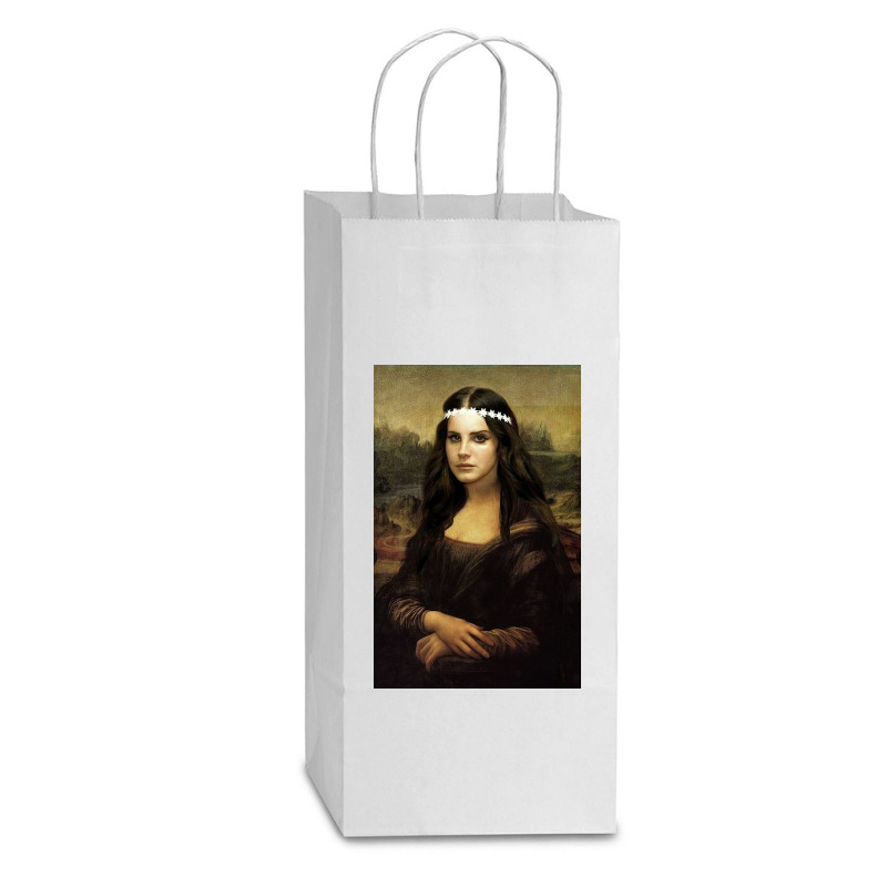 Lana Be A Fairy Double Wine Paper Bag - 6 1/2 X 3 1/2 X 12 3/8 | Artistshot