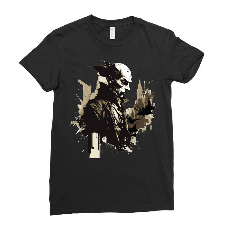 King Of Night Ladies Fitted T-Shirt by fenixhorror | Artistshot