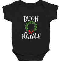 Buon Natale Christmas Italy Italian Merry Xmas Baby Bodysuit | Artistshot