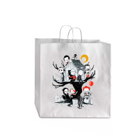 Park Horror Movie Park Halloween Jumbo Paper Bag - 18 X 7 X 18 3/4 | Artistshot