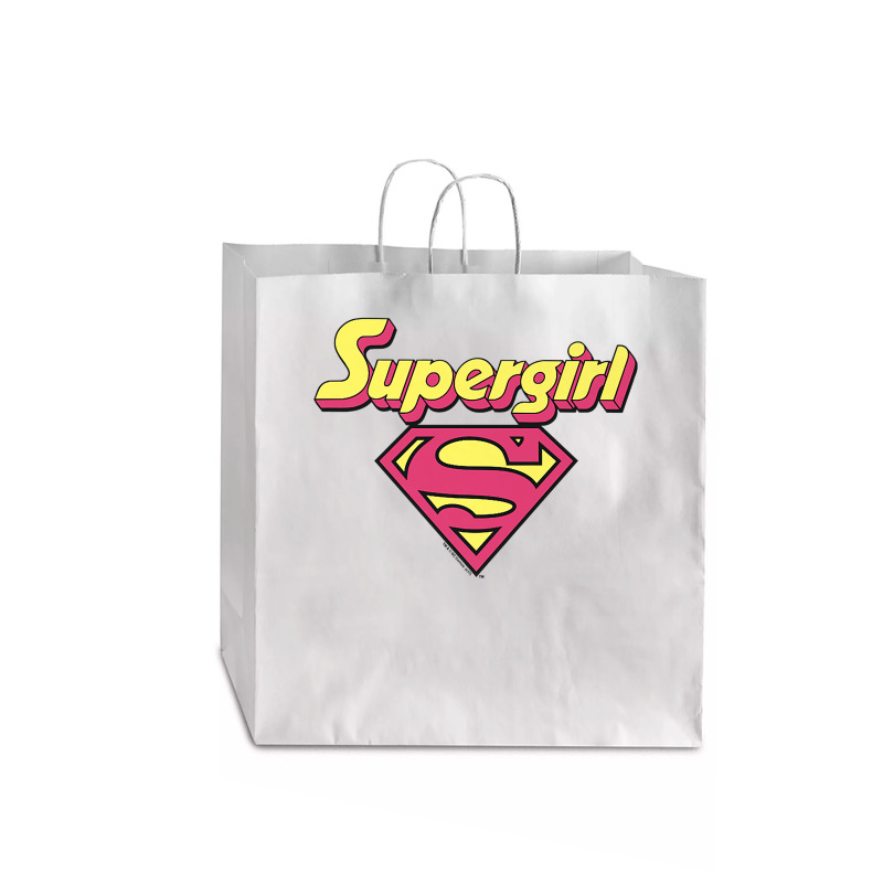 Supergirl I'm A Supergirl Premium T Shirt Jumbo Paper Bag - 18 X 7 X 18 3/4 | Artistshot