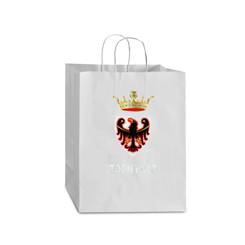 Trentino, Italy Region Flag Design Mart Paper Bag -13 X 7 X 17 | Artistshot