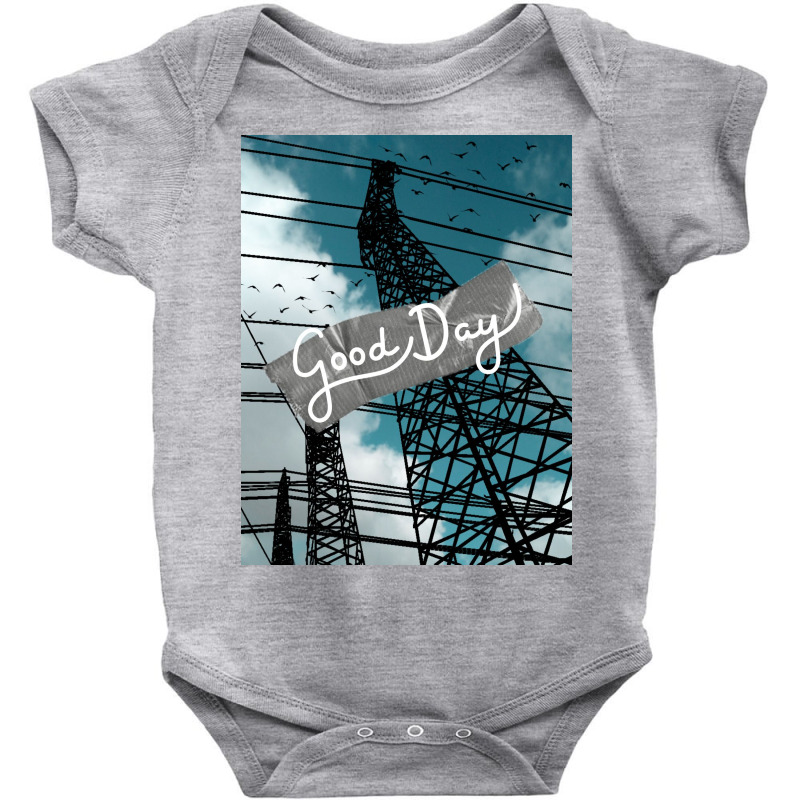 Good Day - By: Mueez A. Khan Baby Bodysuit by Mueez A. Khan | Artistshot