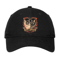 Feline Love Adjustable Cap | Artistshot