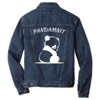 Panda Pandemic Pandamnit Pandenik Men Denim Jacket | Artistshot