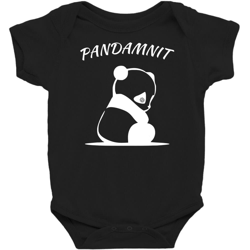 Panda Pandemic Pandamnit Pandenik Baby Bodysuit | Artistshot