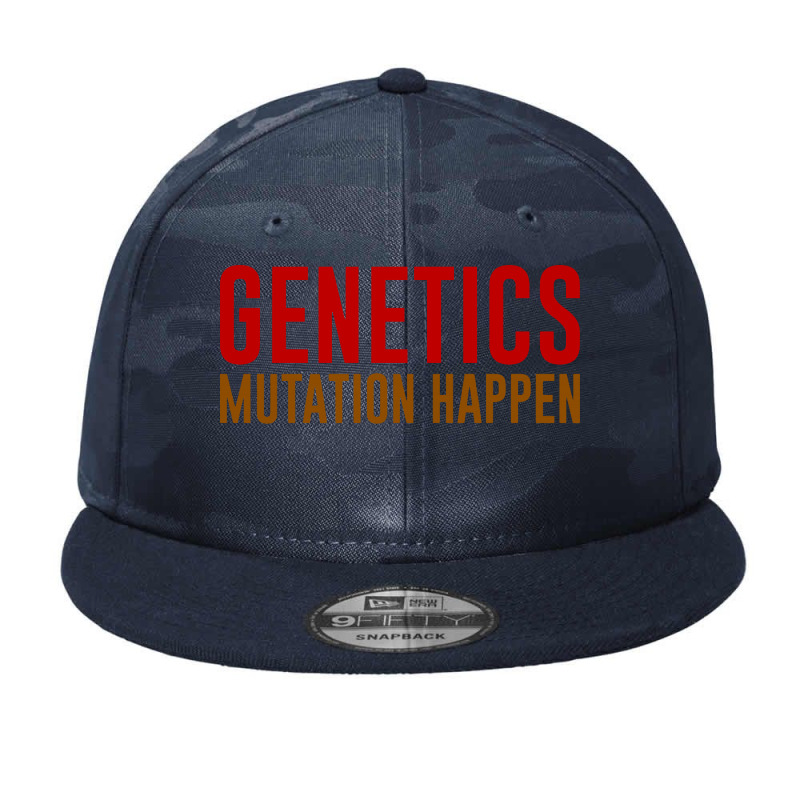 Genetics Mutation Happen Camo Snapback by Vanode Art | Artistshot