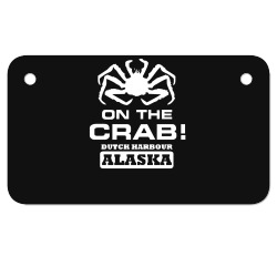 v t shirt inspired by deadliest catch   on the crab. Motorcycle License Plate | Artistshot