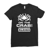 V T Shirt Inspired By Deadliest Catch   On The Crab. Ladies Fitted T-shirt | Artistshot