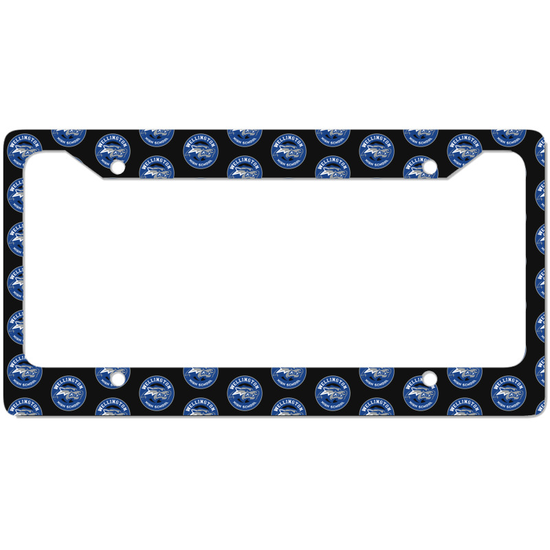 Wellington High School License Plate Frame | Artistshot