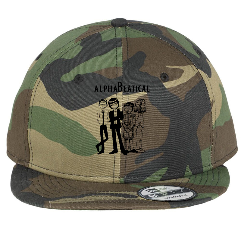 Alphabeatical Flat Bill Snapback Cap by Specstore | Artistshot