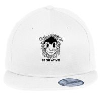 Be Creative Flat Bill Snapback Cap | Artistshot