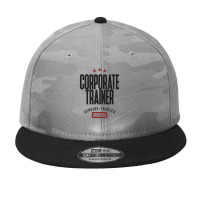 Corporate Trainer Camo Snapback | Artistshot