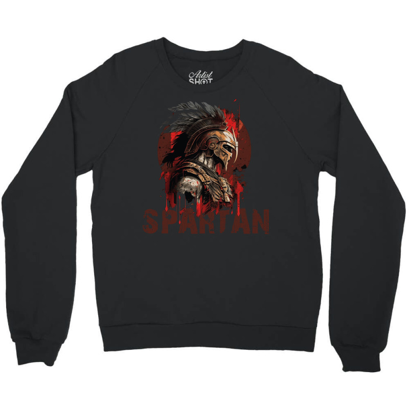 Spartan Crewneck Sweatshirt by fenixhorror | Artistshot