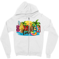 Summer Time Ice Cream Zipper Hoodie | Artistshot