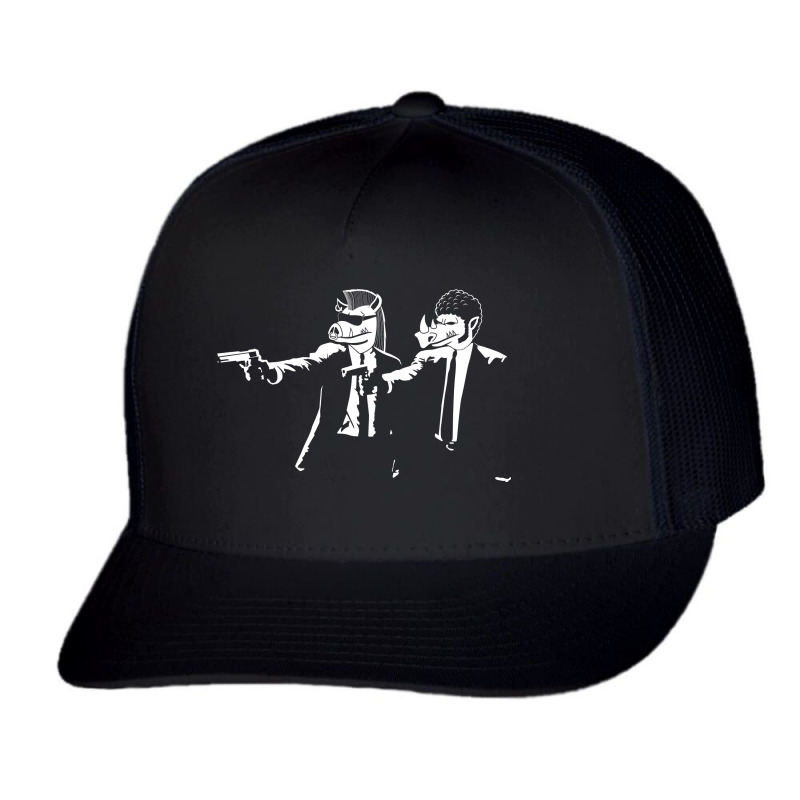 Mutant Fiction Trucker Cap by Karlangas | Artistshot