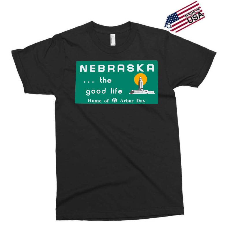 Nebraska State Exclusive T-shirt by bestamerican | Artistshot