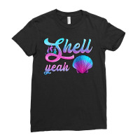 Shell Yeah Summer Ocean Ladies Fitted T-shirt | Artistshot