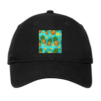 Seamless Pineapple Fruit Pattern Adjustable Cap | Artistshot