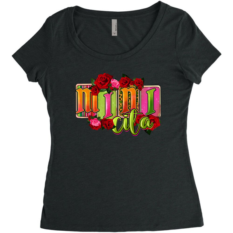 Minicita Women's Triblend Scoop T-shirt by HRA Design Shop | Artistshot