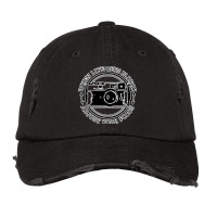 Photographer Vintage Camera Funny Vintage Cap | Artistshot