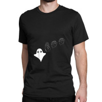 Boo Asl Sign Language Funny Ghost Halloween Classic T-shirt | Artistshot