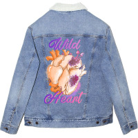 Wild Heart Unisex Sherpa-lined Denim Jacket | Artistshot