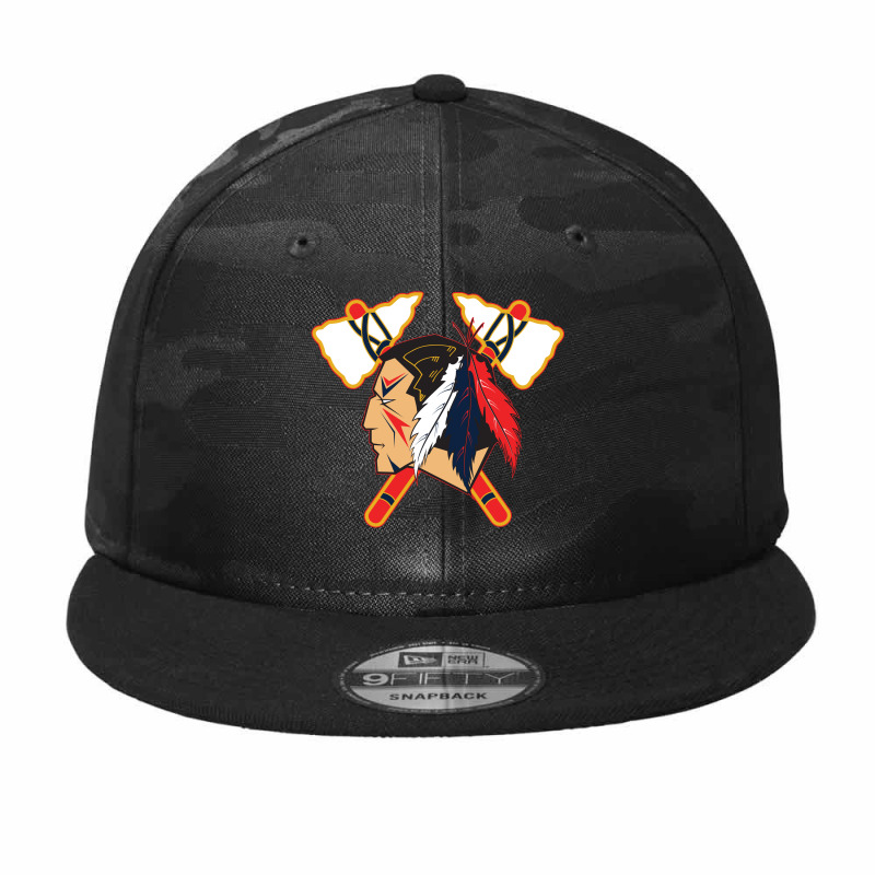 Johnstown Tomahawks Camo Snapback by debantan | Artistshot