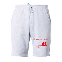 Attempted Murder Fleece Short | Artistshot