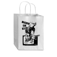 Machine Gun Kel.ly   Tv Warp Cub Paper Bag - 8 X 4 1/2 X 10 1/4 | Artistshot