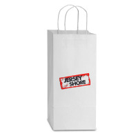 Jersey Shore Double Wine Paper Bag - 6 1/2 X 3 1/2 X 12 3/8 | Artistshot