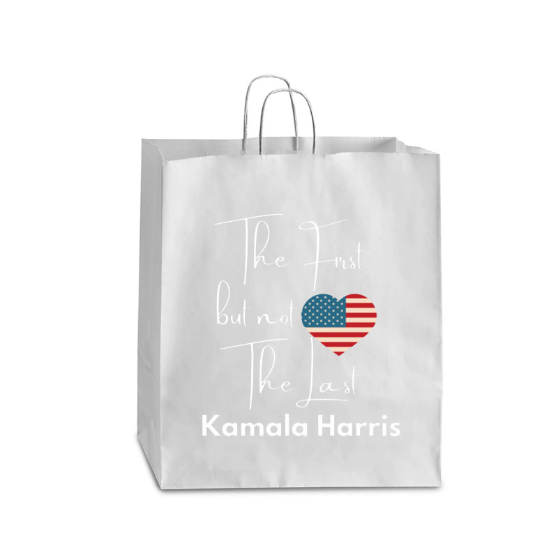 The First But Not The Last Kamala Queen Paper Bag - 16 X 6 X 19 1/4 | Artistshot